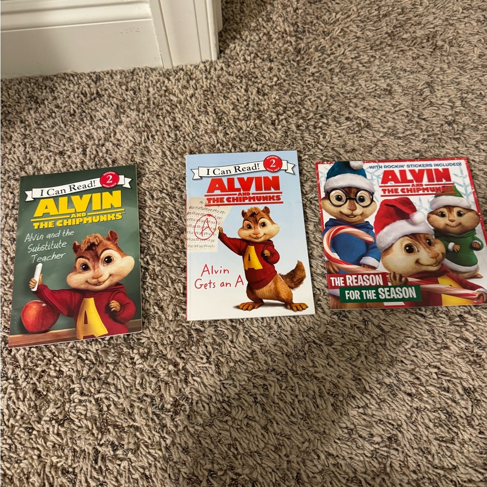 Alvin and the Chipmunks Kids Book Set